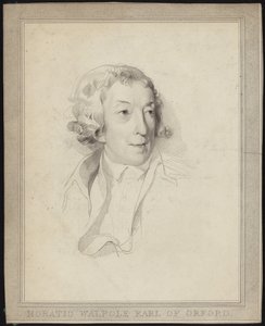 Ritratto di Horace Walpole da English School