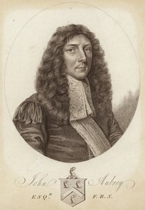 Ritratto di John Aubrey da English School
