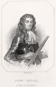 Ritratto di John Leslie, Duca di Rothes da English School