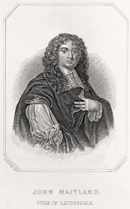Ritratto di John Maitland, Duca di Lauderdale, 1835 da English School
