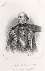 Ritratto di John Manners, Marchese di Granby da English School