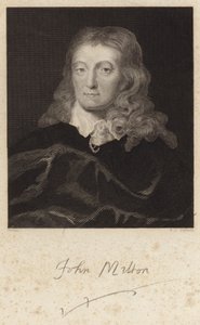 Ritratto di John Milton da English School