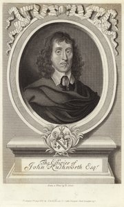 Ritratto di John Rushworth da English School