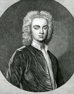 Ritratto di John Stanley (1712-86) (incisione) da English School