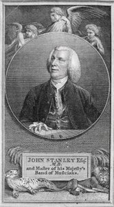 Ritratto di John Stanley da English School