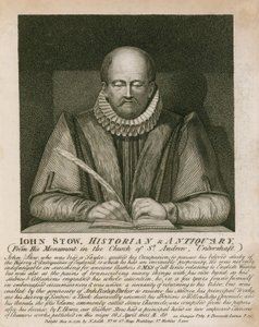 Ritratto di John Stow da English School