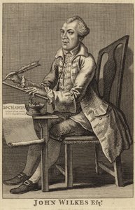 Ritratto di John Wilkes da English School