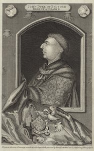 Ritratto di Giovanni di Lancaster, Duca di Bedford da English School