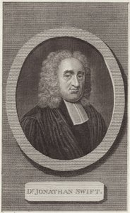 Ritratto di Jonathan Swift da English School