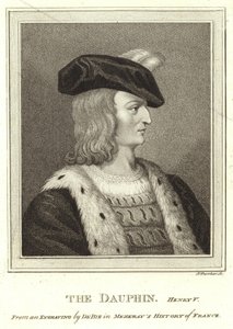 Ritratto di Re Enrico V di Francia da English School