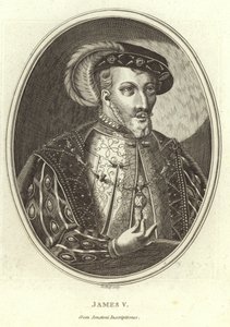 Ritratto di Re Giacomo V da English School