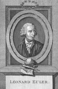 Ritratto di Leonard Euler (1707-83) da English School