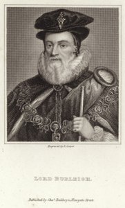 Ritratto di Lord Burleigh da English School