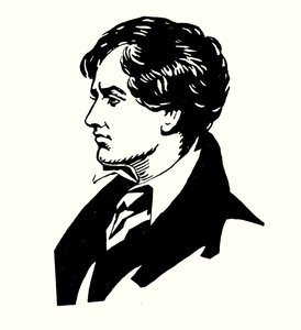 Ritratto di Lord Byron da English School