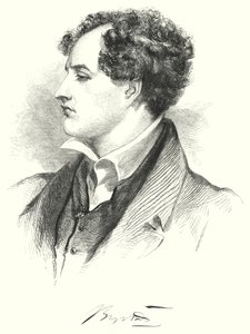 Ritratto di Lord Byron da English School
