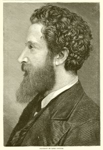 Ritratto di Lord Lytton da English School