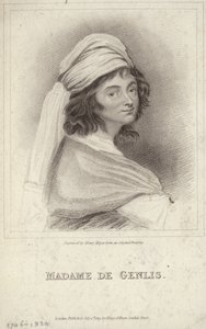 Ritratto di Madame de Genlis da English School