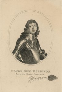 Ritratto del Maggior Generale Thomas Harrison da English School