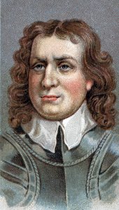 Ritratto di Oliver Cromwell (1599-1658). Militare e politico inglese - Oliver Cromwell (1599-1658) - Dalla serie 