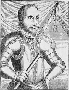 Ritratto di Pedro de Valdibia, Governatore del Cile, da 