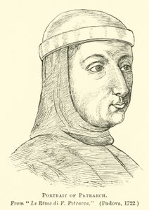 Ritratto di Petrarca da English School
