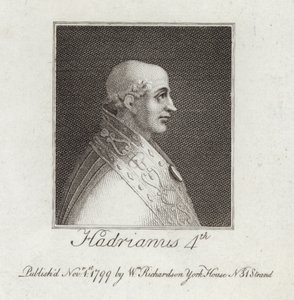 Ritratto di Papa Adriano IV da English School