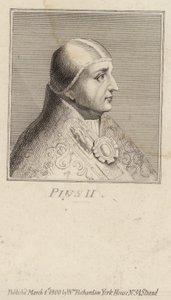 Ritratto di Papa Pio II da English School
