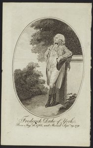 Ritratto di Federico, Duca di York e Albany da English School