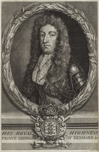 Ritratto di Principe Giorgio di Danimarca da English School