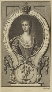 Ritratto di Augusta, Principessa di Sassonia-Gotha-Altenburg da English School