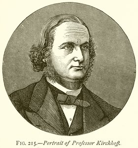 Ritratto del Professor Kirchhoff da English School