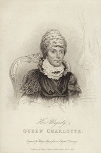 Ritratto di Regina Carlotta da English School