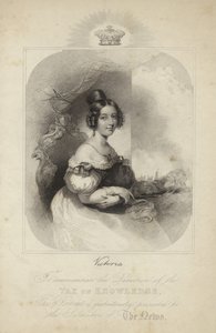Ritratto della Regina Vittoria da English School