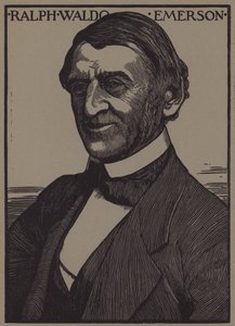 Ritratto di Ralph Waldo Emerson da English School