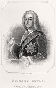 Ritratto di Richard Boyle, Conte di Burlington, 1835 da English School