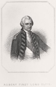 Ritratto di Robert Clive, primo Lord Clive da English School