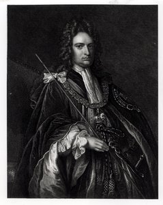 Ritratto di Robert Harley, primo conte di Oxford (1671-1724) (incisione)
