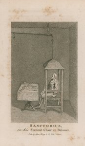 Ritratto di Sanctorius da English School