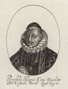 Ritratto di Sir Henry Montagu da English School