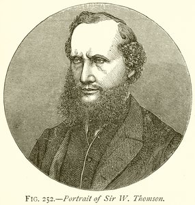 Ritratto di Sir W. Thomson da English School