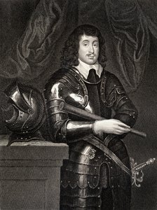 Ritratto di Spencer Compton (1601-43) 2° Conte di Northampton, da Lodges British Portraits, 1823 da English School