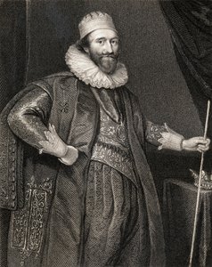 Ritratto di Stuart Lodowick, II duca di Lennox e I duca di Richmond, da Lodges British Portraits, 1823