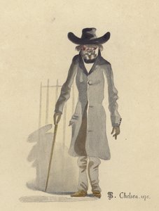 Ritratto di Thomas Carlyle da English School