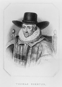 Ritratto di Thomas Egerton (c.1540-1617) da 