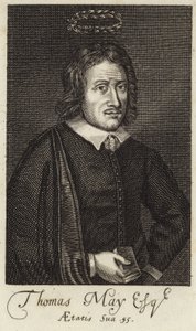 Ritratto di Thomas May da English School