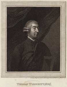 Ritratto di Thomas Tyrwhitt da English School