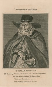 Ritratto di Tobias Hobson da English School