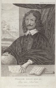 Ritratto di William Lilly da English School