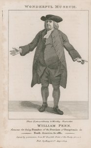 Ritratto di William Penn da English School
