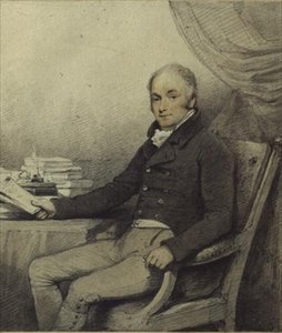 Ritratto di William Ralph Cartwright (1771-1847), MP, di Aynhoe Park, Northamptonshire da English School